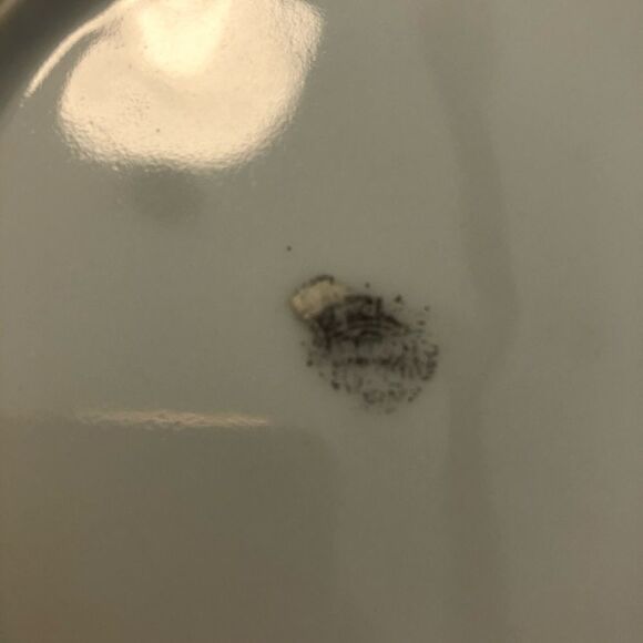 Vintage Square Gold Accented Bowl - Picture 5 of 5